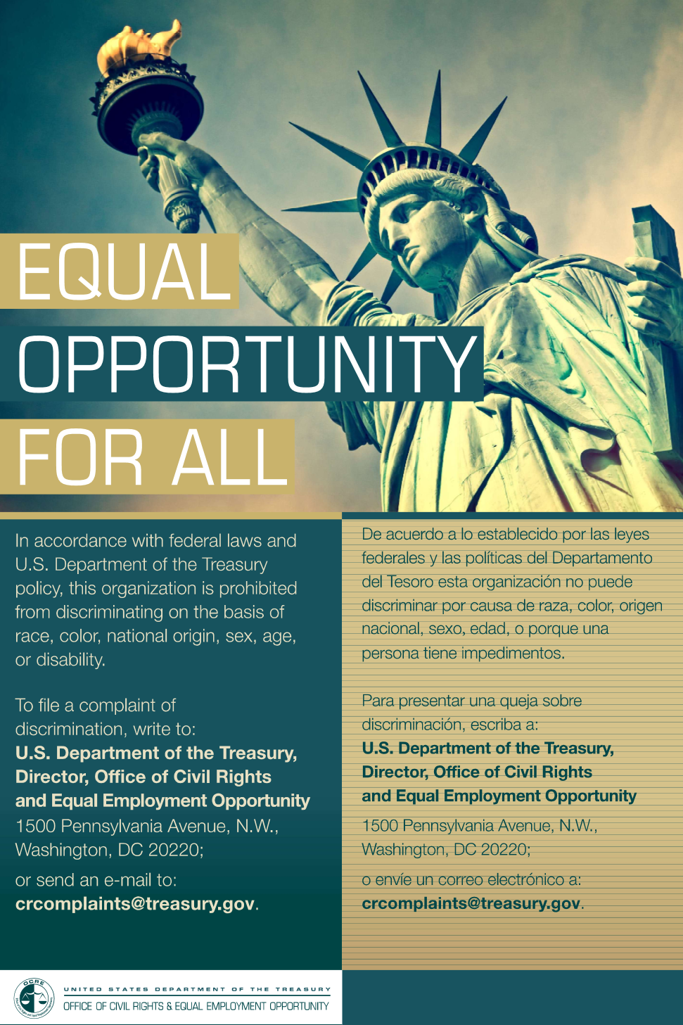 Equal Opportunity poster