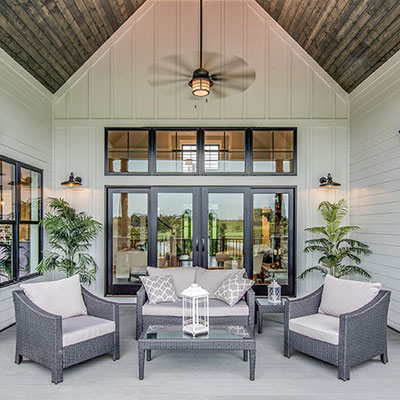 Fancy porch